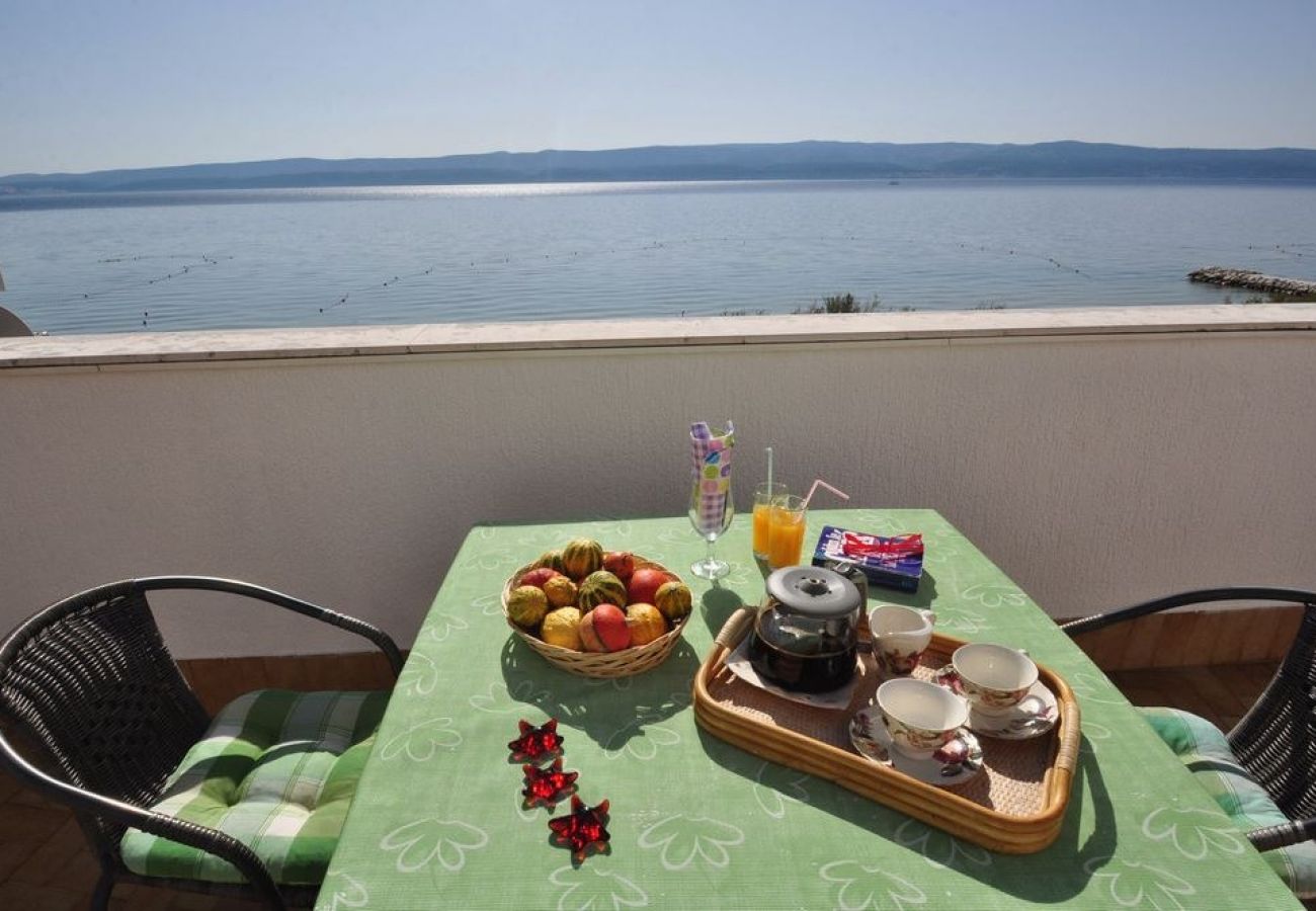 Ferienwohnung in Duce - Ferienwohnung in Duće mit Meerblick, Terrasse, Klimaanlage, W-LAN (3425-3)