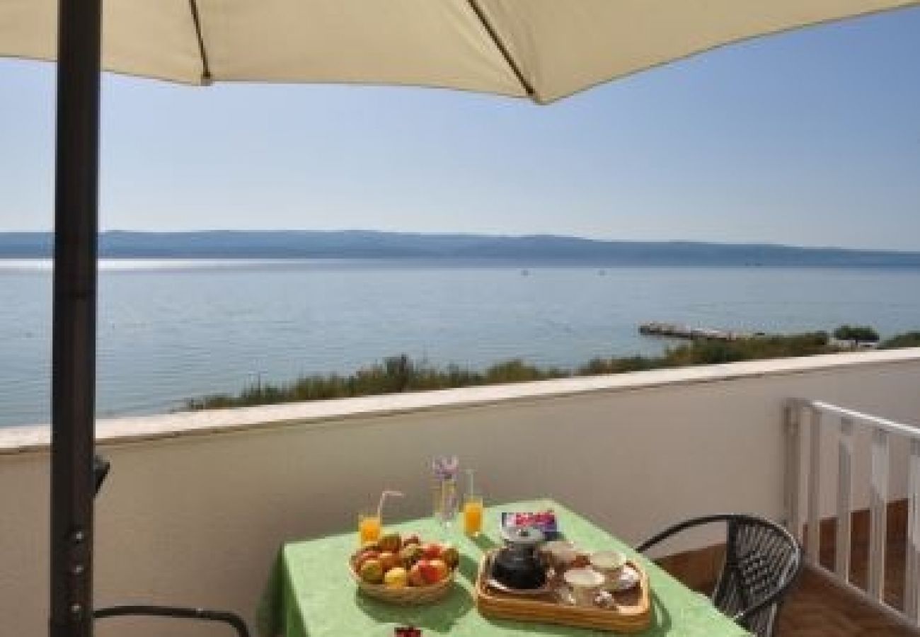 Ferienwohnung in Duce - Ferienwohnung in Duće mit Meerblick, Terrasse, Klimaanlage, W-LAN (3425-3)