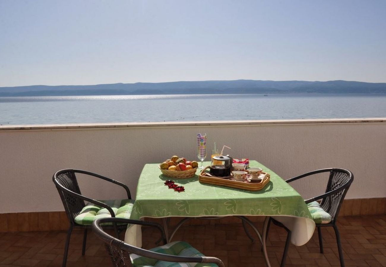 Ferienwohnung in Duce - Ferienwohnung in Duće mit Meerblick, Terrasse, Klimaanlage, W-LAN (3425-3)