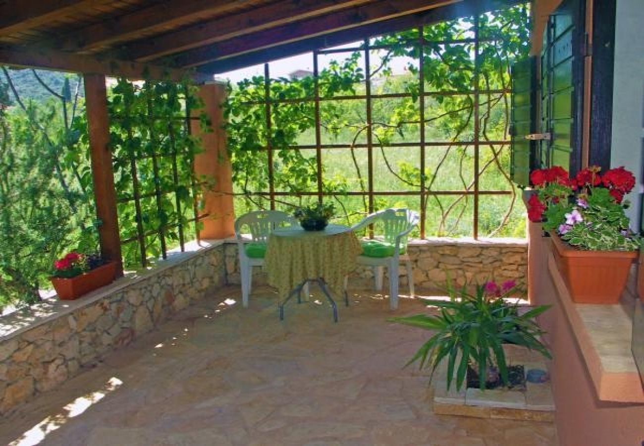 Ferienhaus in Vinišce - Ferienhaus in Vinišće mit Meerblick, Balkon, Klimaanlage, W-LAN (3484-1)