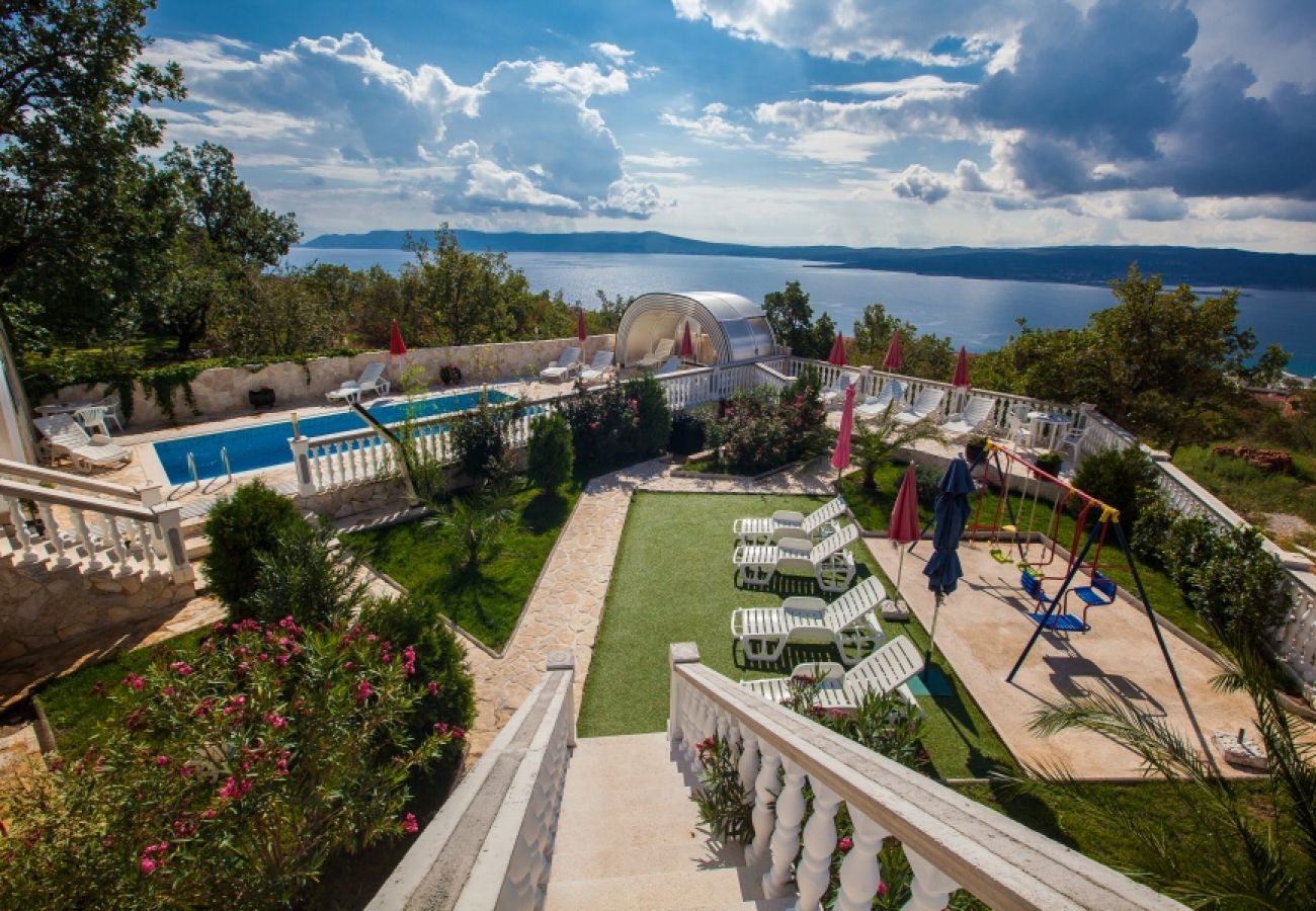 Ferienwohnung in Crikvenica - Ferienwohnung in Crikvenica mit Meerblick, Balkon, Klimaanlage, W-LAN (3492-1)