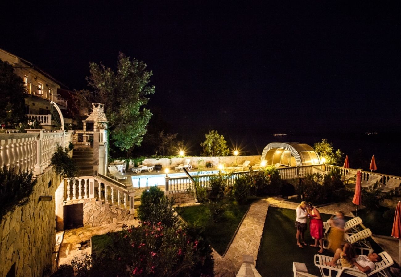 Ferienwohnung in Crikvenica - Ferienwohnung in Crikvenica mit Meerblick, Balkon, Klimaanlage, W-LAN (3492-1)