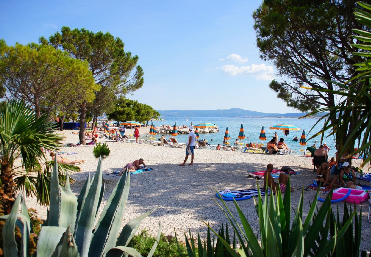 Ferienwohnung in Crikvenica - Ferienwohnung in Crikvenica mit Meerblick, Balkon, Klimaanlage, W-LAN (3492-1)