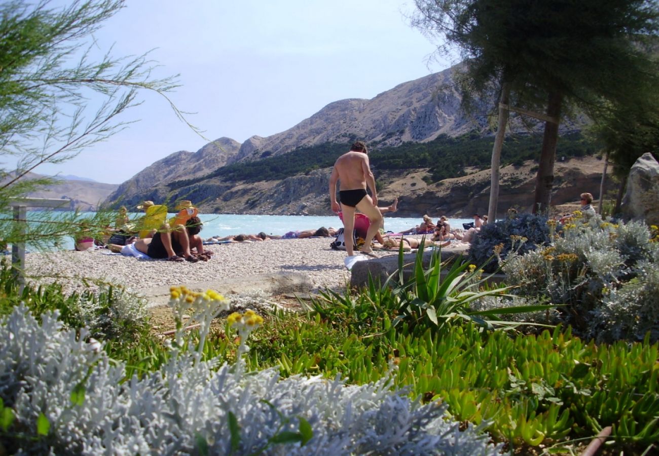 Ferienwohnung in Baška - Ferienwohnung in Baška mit Meerblick, Terrasse, Klimaanlage, W-LAN (3494-4)