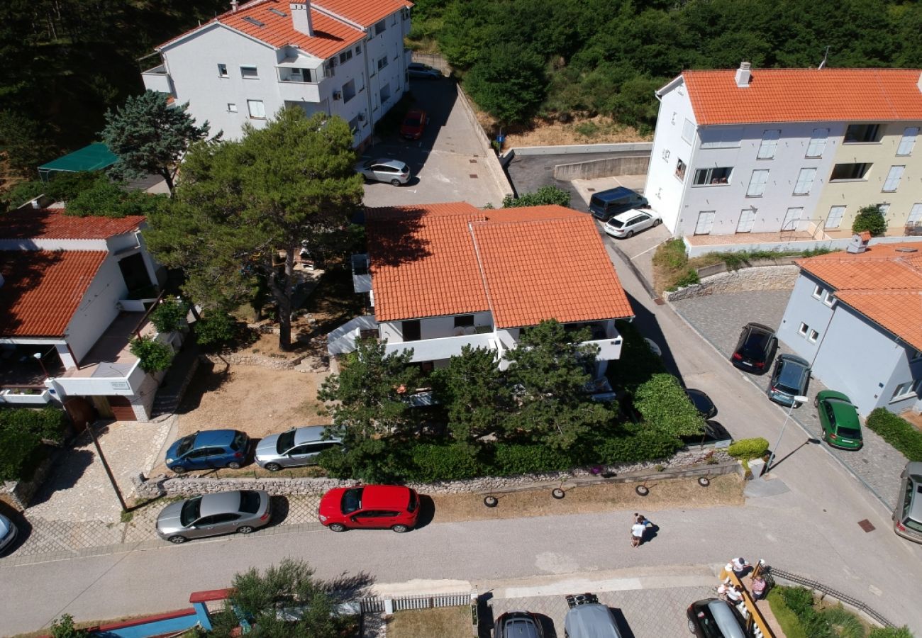 Ferienwohnung in Baška - Ferienwohnung in Baška mit Meerblick, Terrasse, Klimaanlage, W-LAN (3494-4)