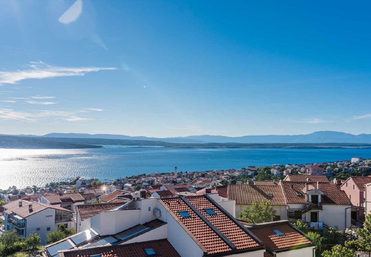 Ferienwohnung in Crikvenica - Ferienwohnung in Crikvenica mit Meerblick, Balkon, Klimaanlage, W-LAN (3492-7)