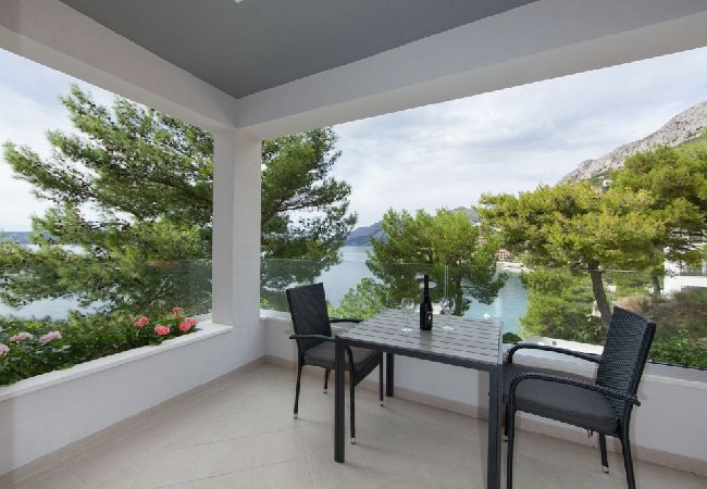 Studio in Brela - Studioapartment in Brela mit Meerblick, Terrasse, Klimaanlage, W-LAN (3524-4) Studio in Brela - Studioapartment in Brela mit Meerblick, Terrasse, Klimaanlage, W-LAN (3524-4)
