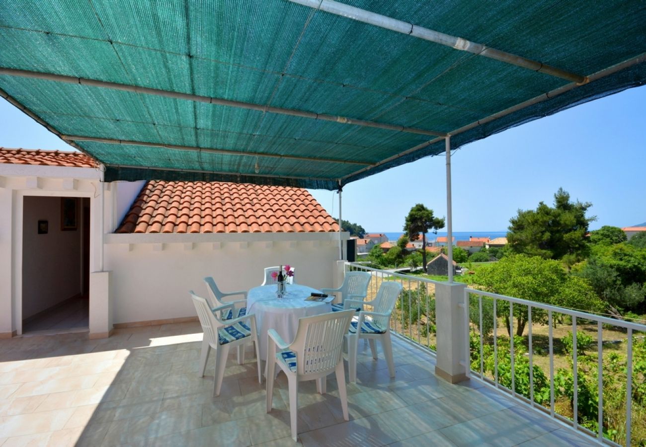 Ferienwohnung in Žuljana - Ferienwohnung in Žuljana mit Meerblick, Terrasse, Klimaanlage, W-LAN (3558-1)