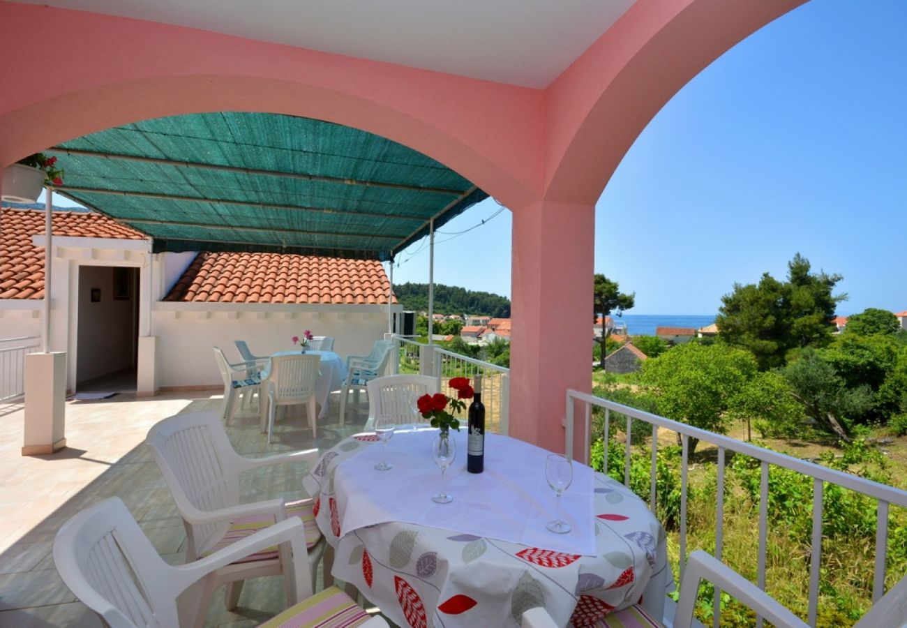 Ferienwohnung in Žuljana - Ferienwohnung in Žuljana mit Meerblick, Terrasse, Klimaanlage, W-LAN (3558-3)