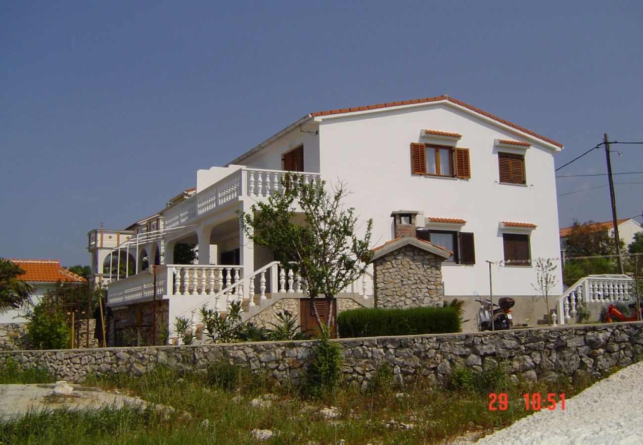 Ferienwohnung in Novalja - Ferienwohnung in Novalja mit Meerblick, Terrasse, Klimaanlage, W-LAN (3572-1)