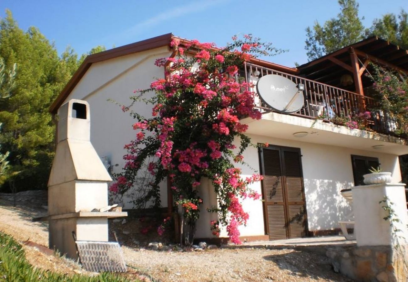 Ferienwohnung in Zavala - Ferienwohnung in Zavala mit Meerblick, Terrasse, Klimaanlage, W-LAN (3576-1)