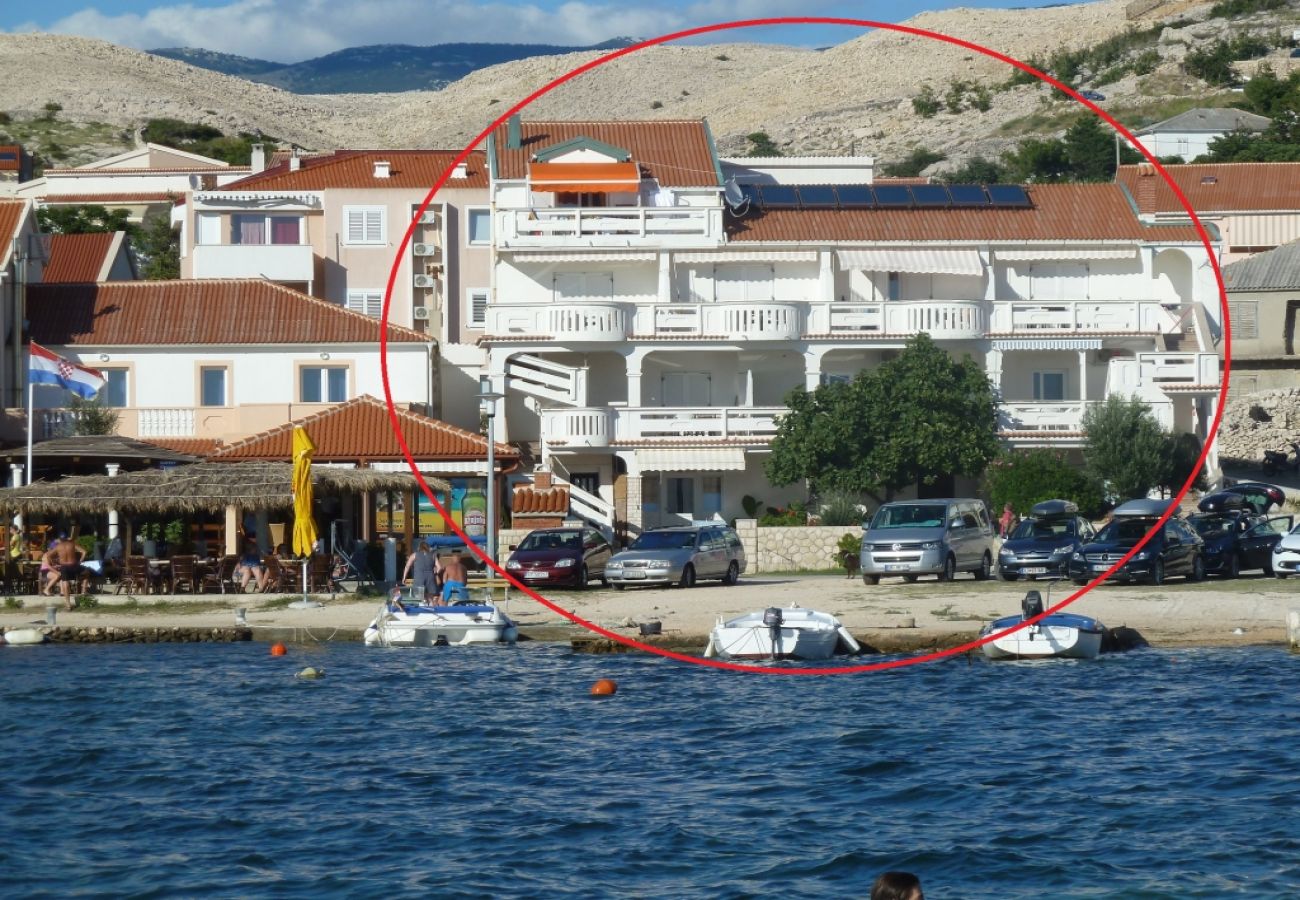 Ferienwohnung in Kustici - Ferienwohnung in Kustici mit Meerblick, Balkon, Klimaanlage, W-LAN (3589-1)