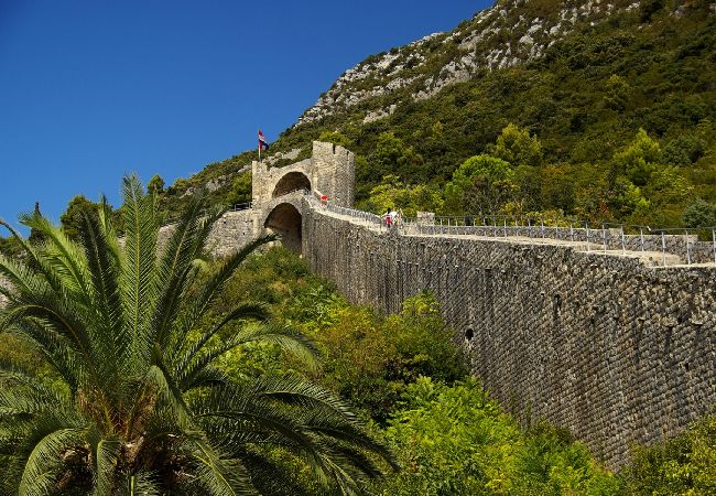 Ferienwohnung in Mali Ston - Ferienwohnung in Ston / Mali Ston mit Meerblick, Terrasse, Klimaanlage, W-LAN (3588-2) Ferienwohnung in Mali Ston - Ferienwohnung in Ston / Mali Ston mit Meerblick, Terrasse, Klimaanlage, W-LAN (3588-2)