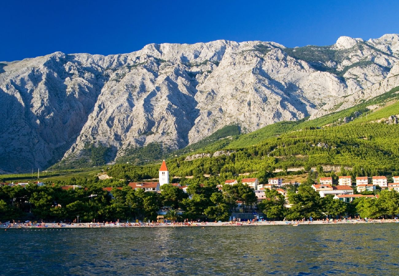 Ferienwohnung in Drašnice - Ferienwohnung in Drašnice mit Meerblick, Balkon, Klimaanlage, W-LAN (3586-1)