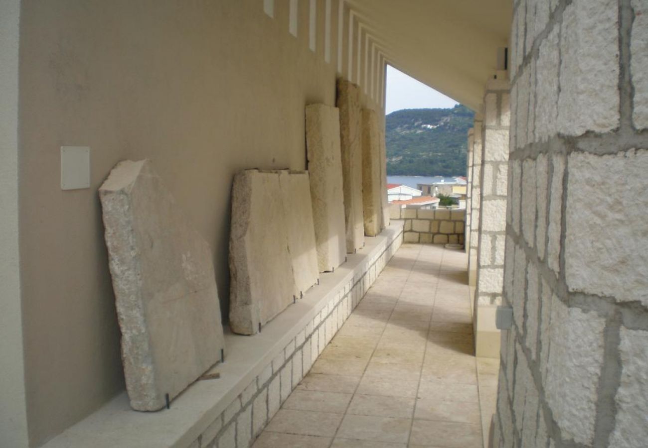 Ferienwohnung in Drašnice - Ferienwohnung in Drašnice mit Meerblick, Loggia, Klimaanlage, W-LAN (3586-3)