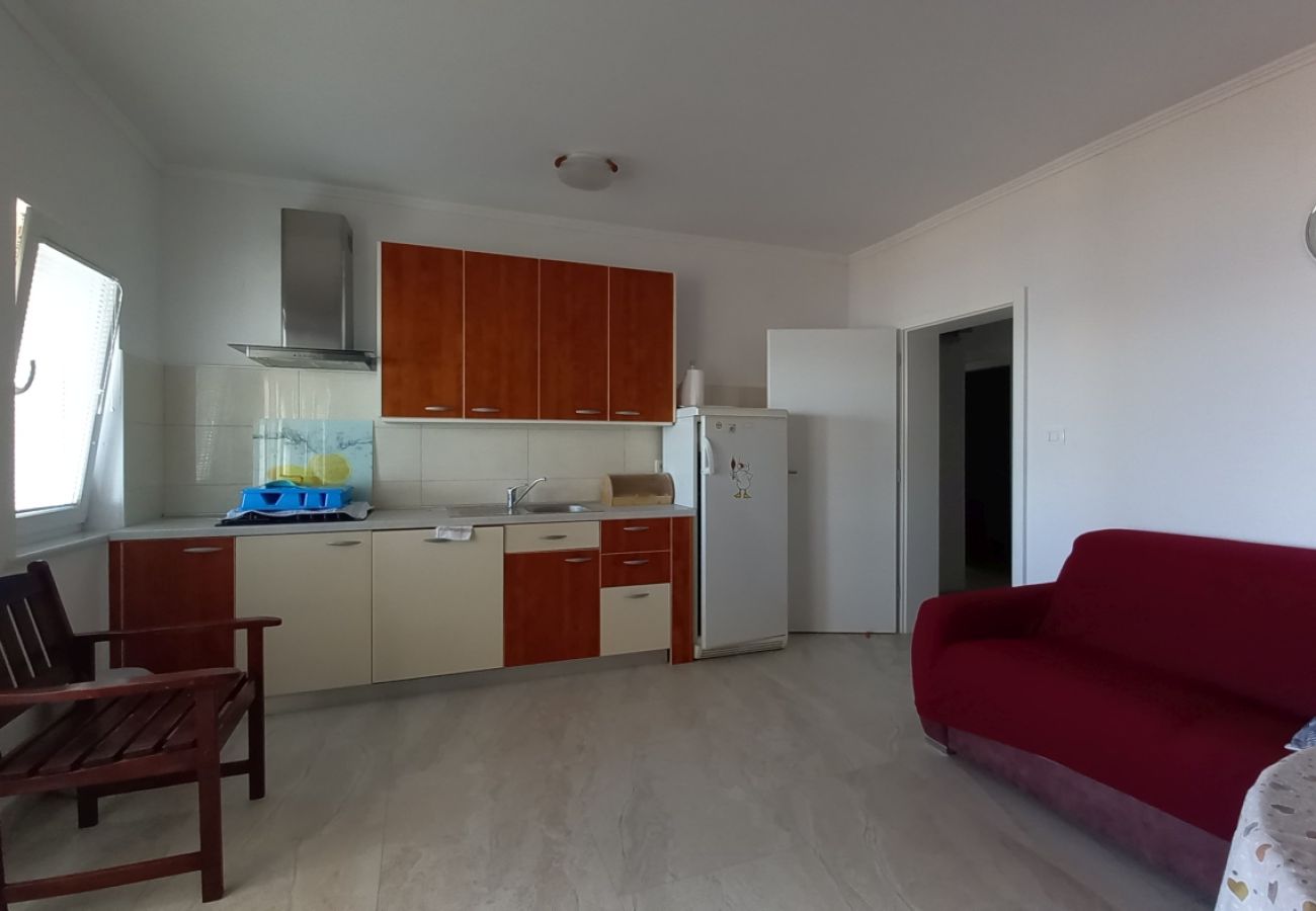 Ferienwohnung in Kustici - Ferienwohnung in Kustici mit Meerblick, Terrasse, Klimaanlage, W-LAN (3597-2)