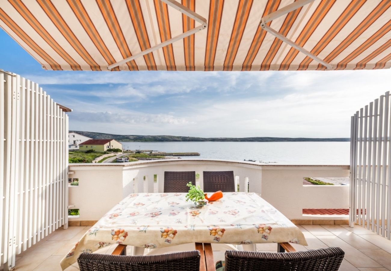 Ferienwohnung in Kustici - Ferienwohnung in Kustici mit Meerblick, Balkon, Klimaanlage, W-LAN (3589-2)