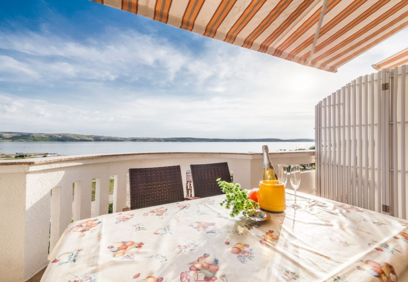 Ferienwohnung in Kustici - Ferienwohnung in Kustici mit Meerblick, Balkon, Klimaanlage, W-LAN (3589-4)