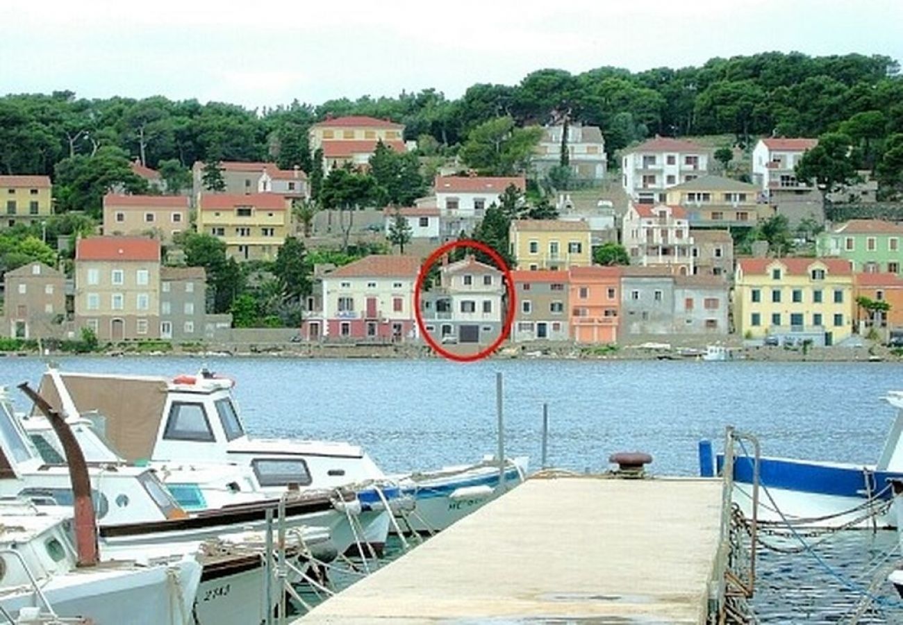 Ferienwohnung in Mali Lošinj - Ferienwohnung in Mali Lošinj mit Meerblick, Balkon, Klimaanlage, W-LAN (3622-1)