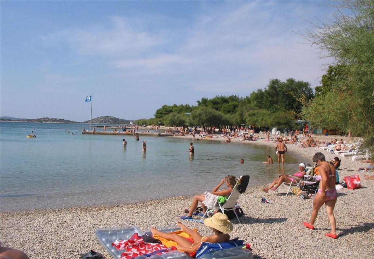 Ferienwohnung in Vodice - Ferienwohnung in Vodice mit Meerblick, Balkon, Klimaanlage, W-LAN (612-1)