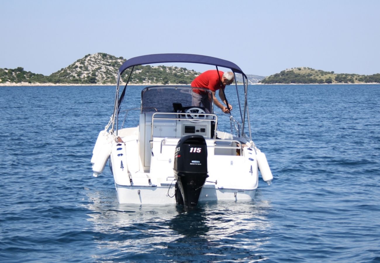 Ferienwohnung in Vodice - Ferienwohnung in Vodice mit Meerblick, Balkon, Klimaanlage, W-LAN (3671-2)