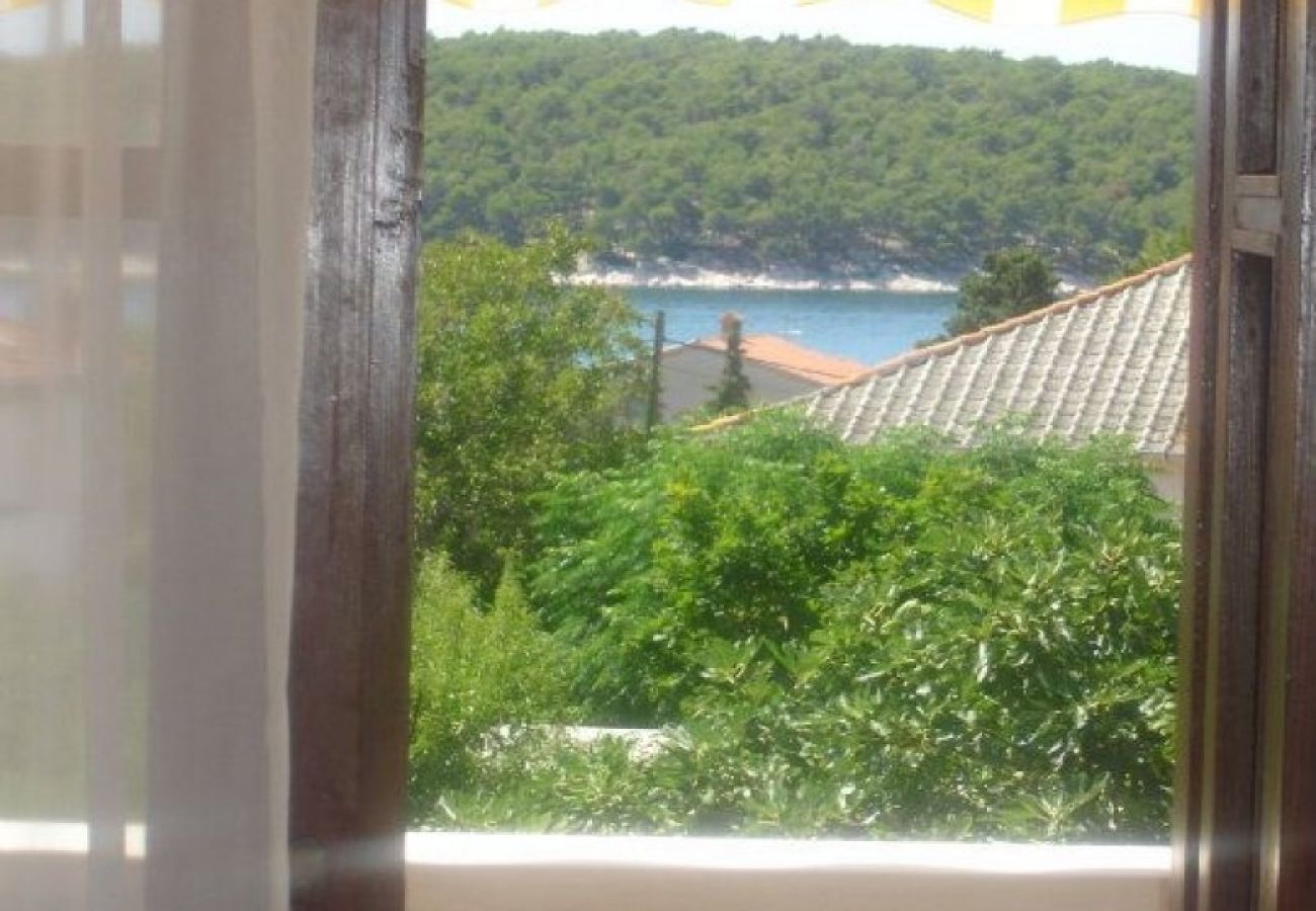 Ferienwohnung in Rab - Ferienwohnung in Barbat mit Meerblick, Balkon, Klimaanlage, W-LAN (3664-3)