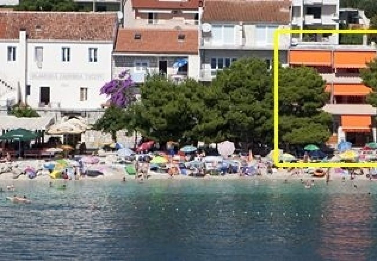 Ferienwohnung in Tucepi - Ferienwohnung in Tučepi mit Meerblick, Balkon, Klimaanlage, W-LAN (3674-1)