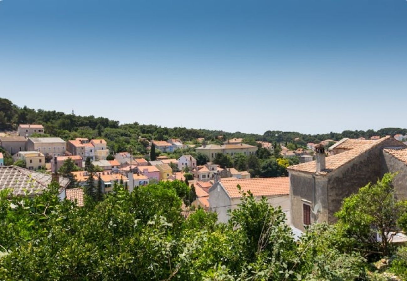 Ferienwohnung in Mali Lošinj - Ferienwohnung in Mali Lošinj mit Terrasse, Klimaanlage, Waschmaschine (3683-1)