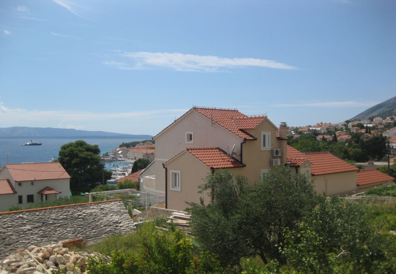 Ferienwohnung in Bol - Ferienwohnung in Bol mit Meerblick, Terrasse, Klimaanlage, W-LAN (3739-1)