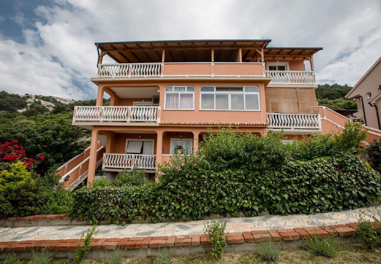 Ferienwohnung in Mundanije - Ferienwohnung in Mundanije mit Meerblick, Terrasse, Klimaanlage, W-LAN (3748-1)