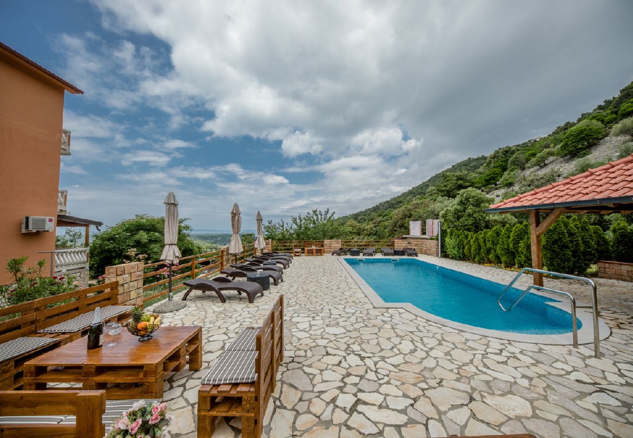 Ferienwohnung in Mundanije - Ferienwohnung in Mundanije mit Meerblick, Terrasse, Klimaanlage, W-LAN (3748-2)