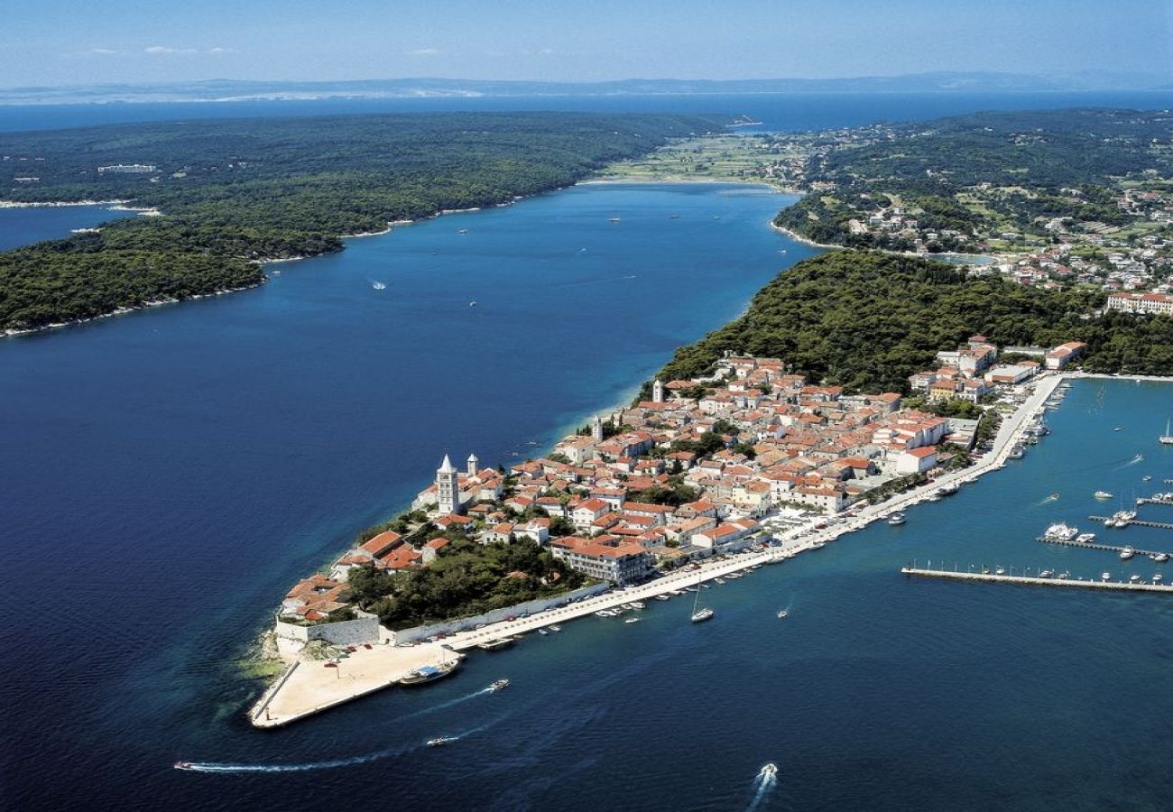 Ferienwohnung in Supetarska Draga - Ferienwohnung in Supetarska Draga mit Meerblick, Terrasse, Klimaanlage, W-LAN (3750-1)