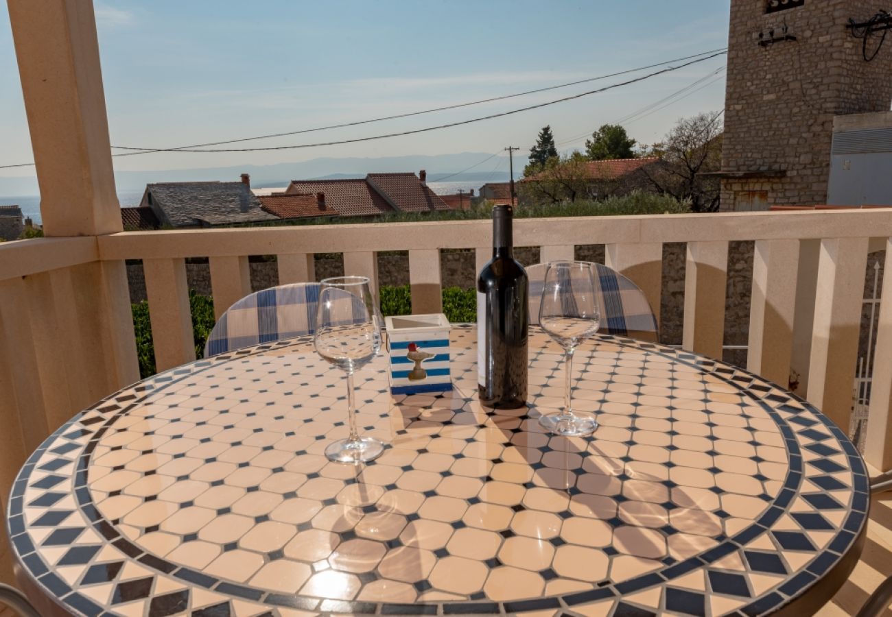 Ferienwohnung in Bol - Ferienwohnung in Bol mit Meerblick, Terrasse, Klimaanlage, W-LAN (3757-2)