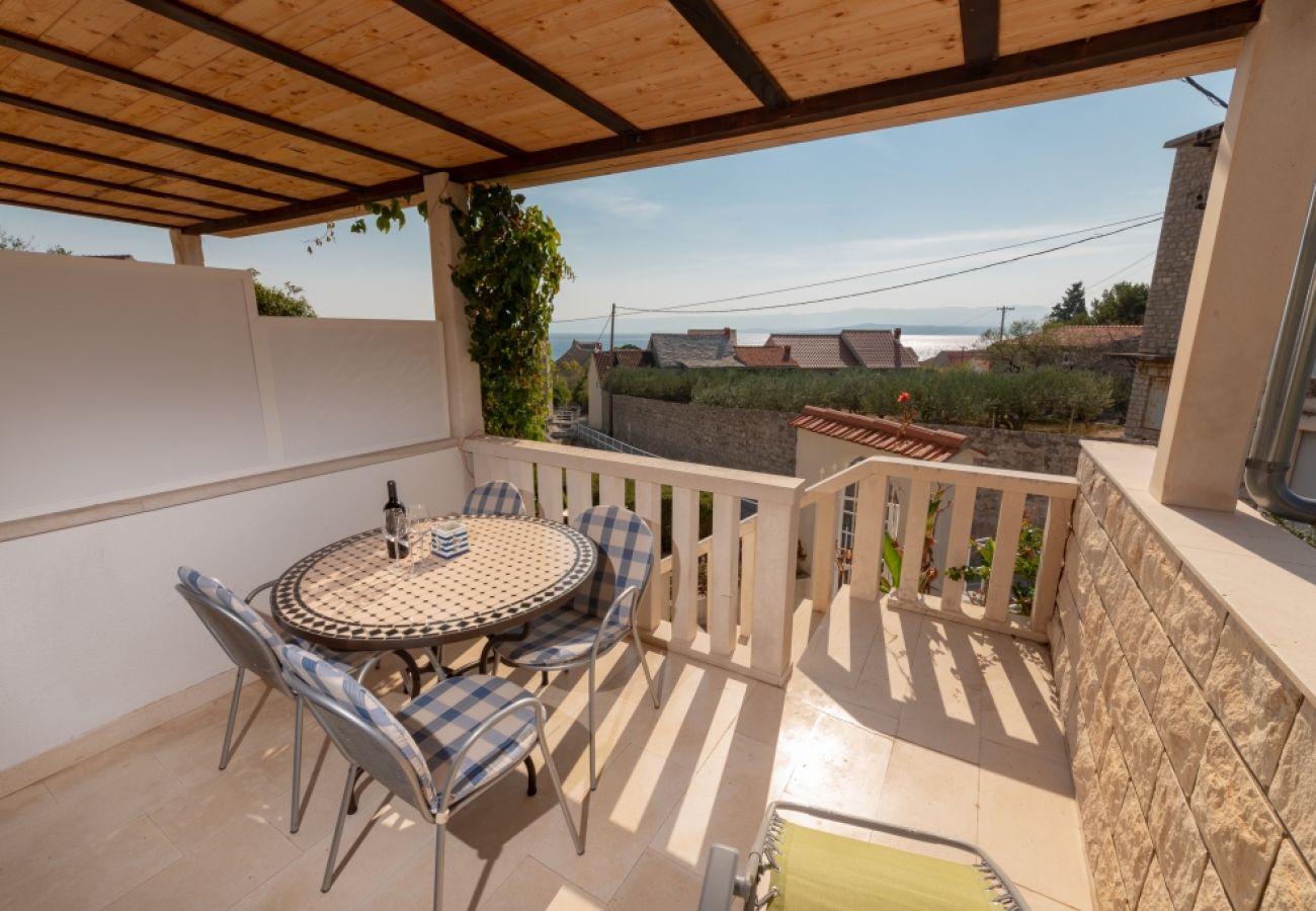 Ferienwohnung in Bol - Ferienwohnung in Bol mit Meerblick, Terrasse, Klimaanlage, W-LAN (3757-3)