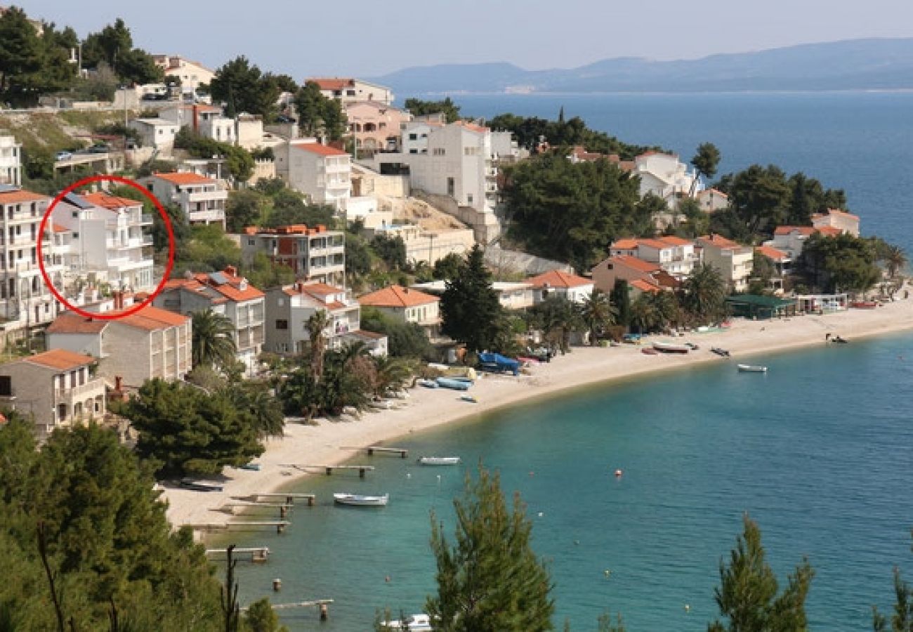 Ferienwohnung in Stanici - Ferienwohnung in Stanići mit Meerblick, Terrasse, Klimaanlage, W-LAN (3782-2)