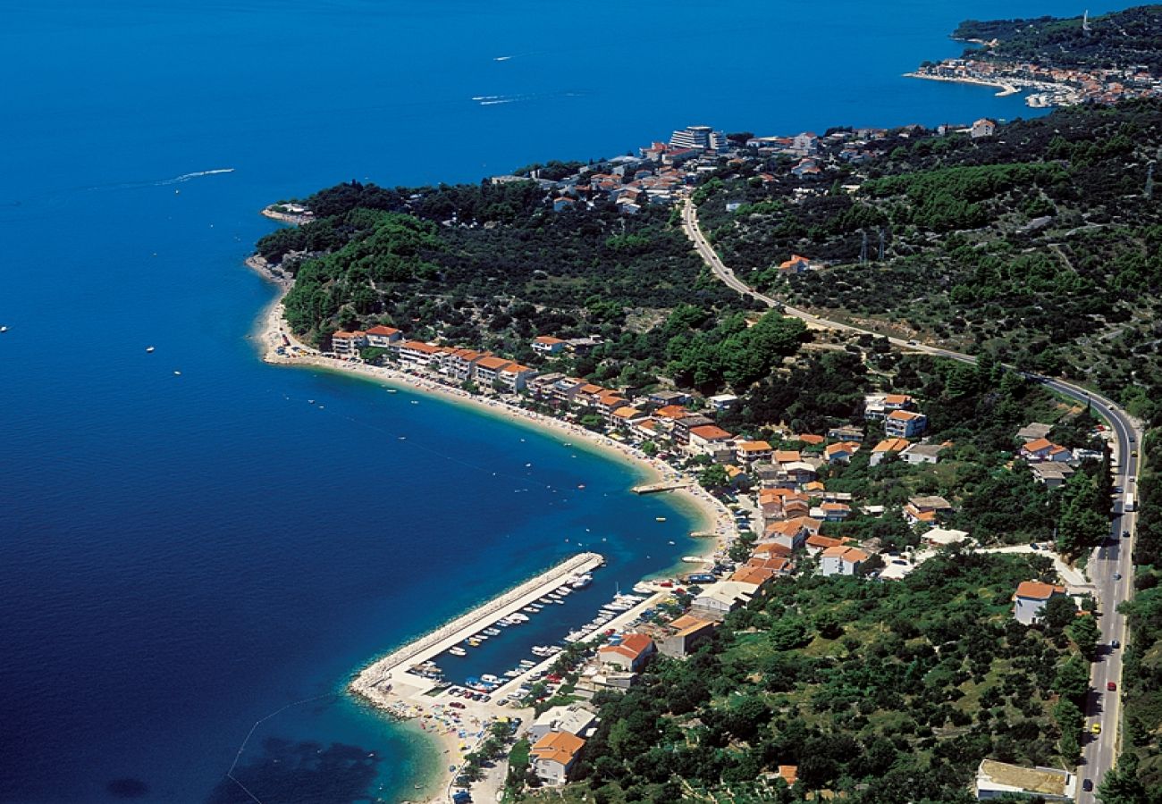 Ferienwohnung in Podgora - Ferienwohnung in Podgora mit Meerblick, Terrasse, Klimaanlage, W-LAN (3812-1)