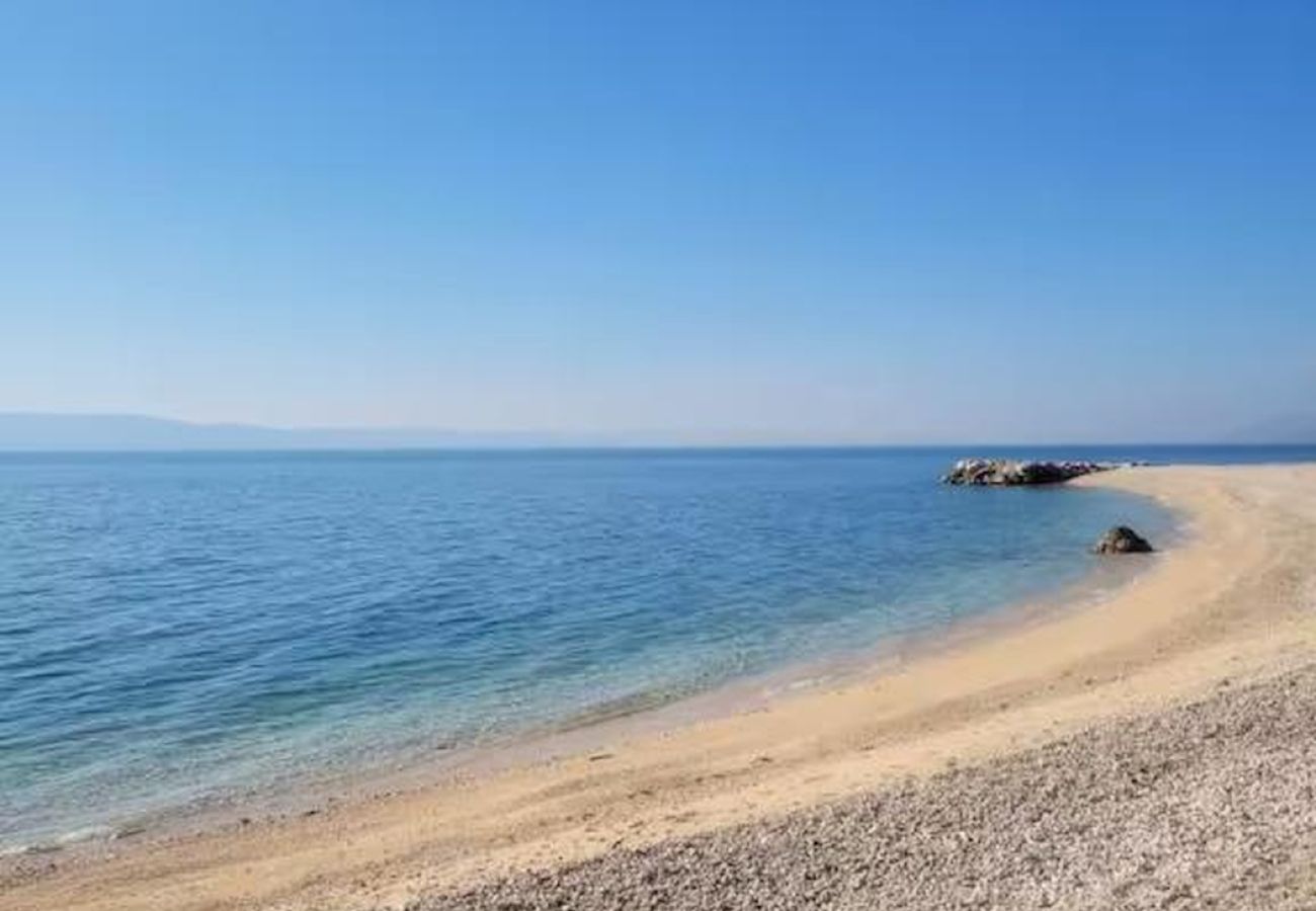 Ferienwohnung in Podgora - Ferienwohnung in Podgora mit Meerblick, Terrasse, Klimaanlage, W-LAN (3812-3)