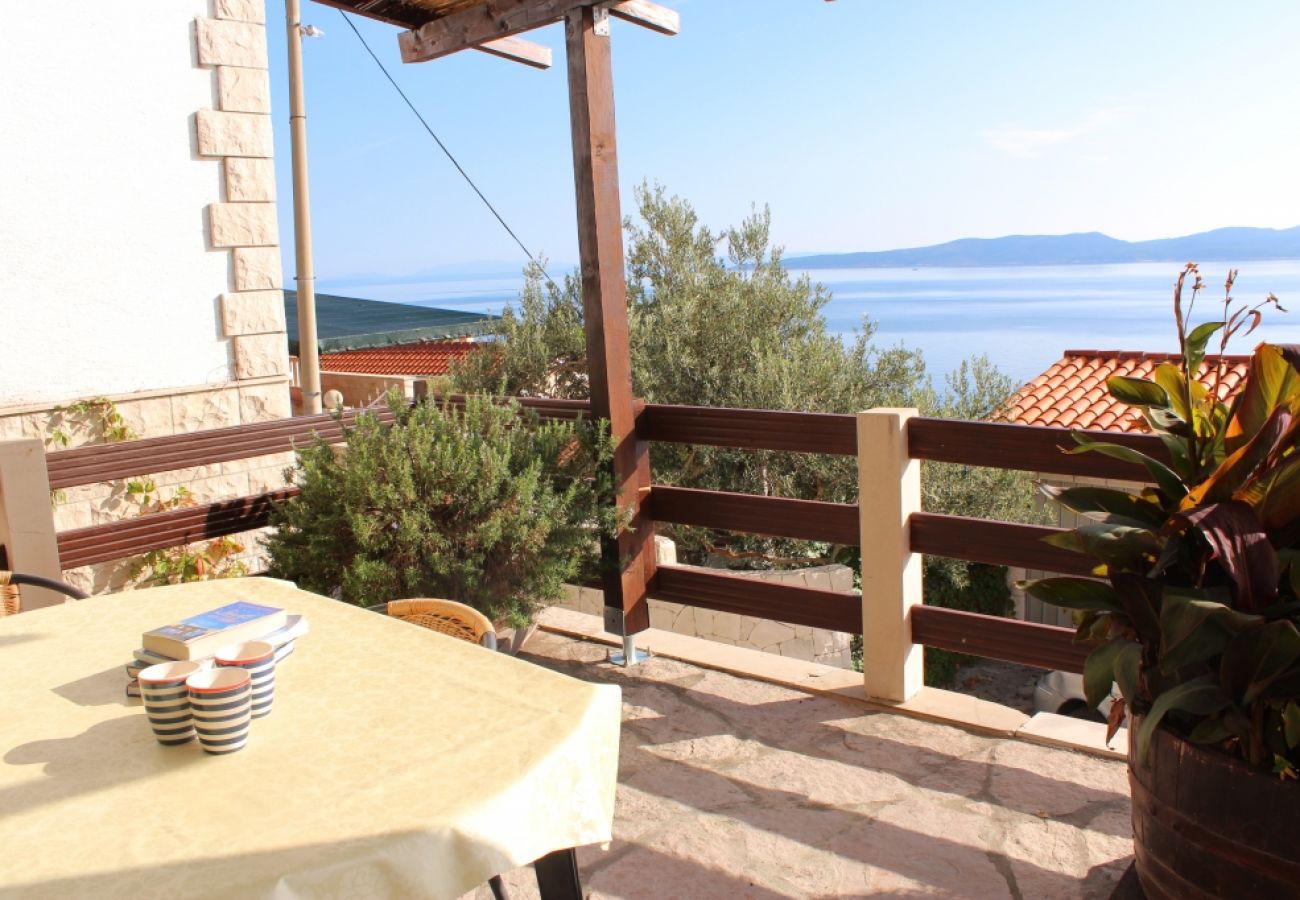 Ferienwohnung in Pisak - Ferienwohnung in Pisak mit Meerblick, Terrasse, Klimaanlage, W-LAN (3817-2)