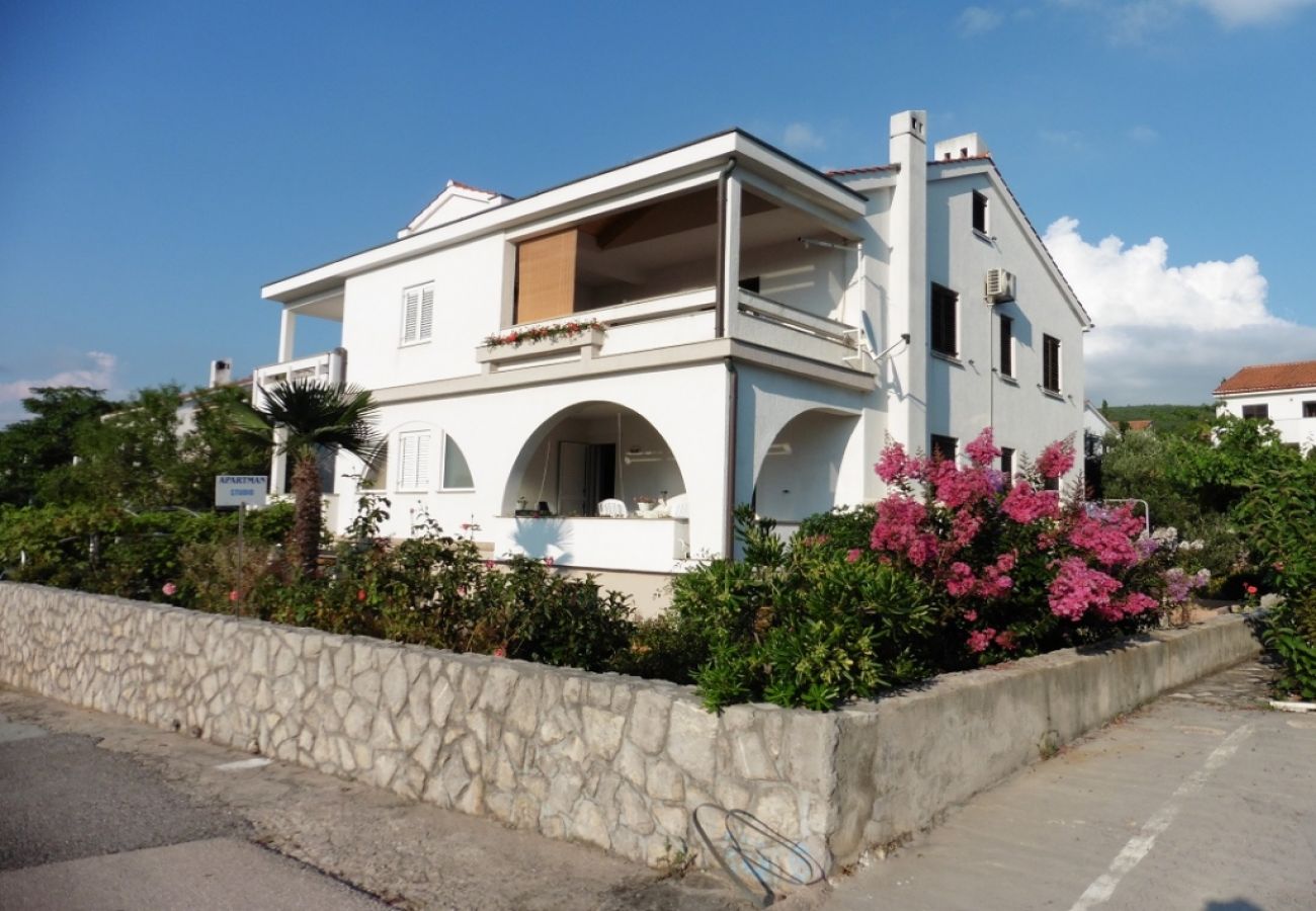 Ferienwohnung in Punat - Ferienwohnung in Punat mit Terrasse, Klimaanlage, W-LAN, Waschmaschine (3829-2)