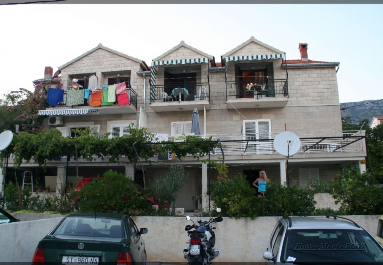 Ferienwohnung in Bol - Ferienwohnung in Bol mit Meerblick, Balkon, Klimaanlage, W-LAN (3835-1)