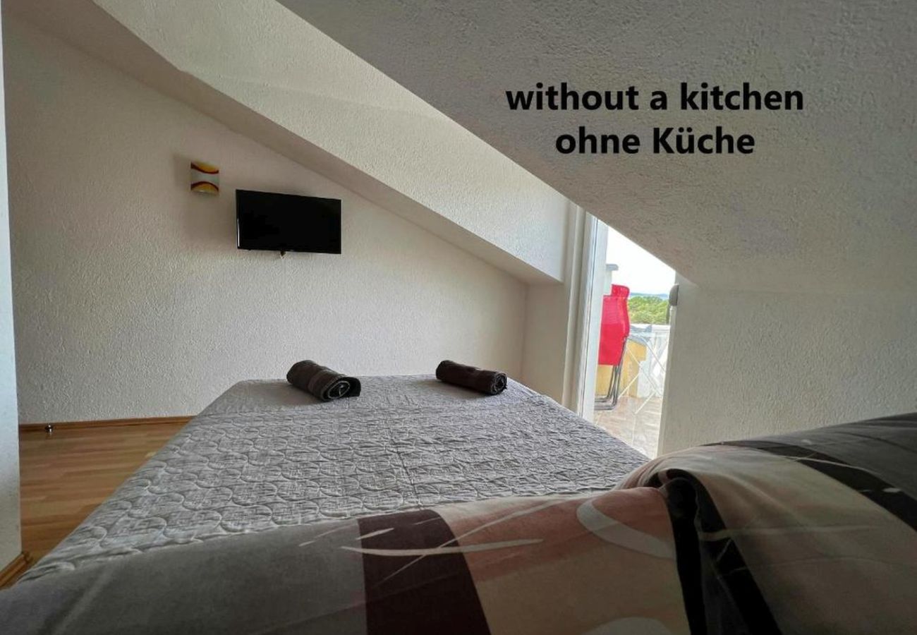 Zimmeranmietung in Nin - Zimmer in Zaton (Zadar) mit Meerblick, Terrasse, W-LAN, Waschmaschine (4141-6)