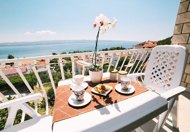 Ferienwohnung in Duce - Ferienwohnung in Duće mit Meerblick, Balkon, Klimaanlage, W-LAN (4167-1) Ferienwohnung in Duce - Ferienwohnung in Duće mit Meerblick, Balkon, Klimaanlage, W-LAN (4167-1)
