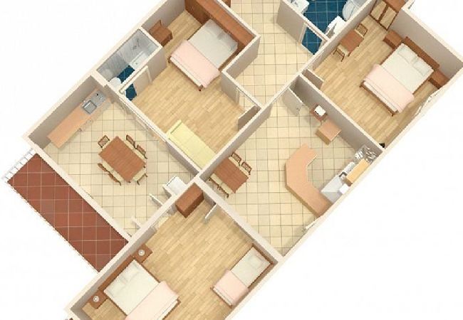 Ferienwohnung in Duce - Ferienwohnung in Duće mit Meerblick, Balkon, Klimaanlage, W-LAN (4172-1) Ferienwohnung in Duce - Ferienwohnung in Duće mit Meerblick, Balkon, Klimaanlage, W-LAN (4172-1)