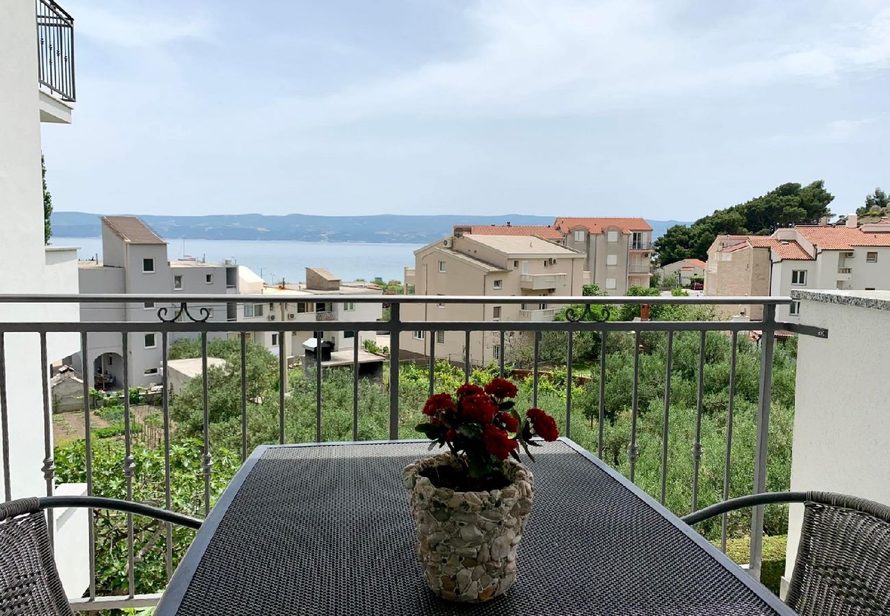 Ferienwohnung in Duce - Ferienwohnung in Duće mit Meerblick, Balkon, Klimaanlage, W-LAN (4174-9)