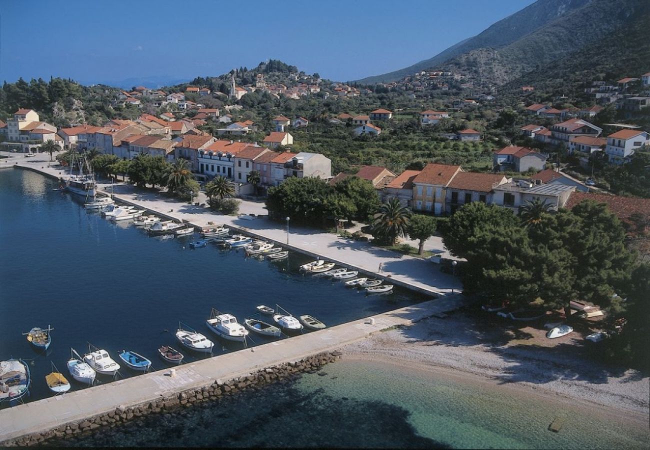 Ferienwohnung in Trpanj - Ferienwohnung in Trpanj mit Meerblick, Terrasse, Klimaanlage, W-LAN (4199-2)