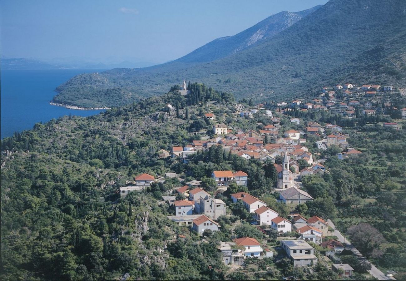 Ferienwohnung in Trpanj - Ferienwohnung in Trpanj mit Meerblick, Terrasse, Klimaanlage, W-LAN (4199-2)