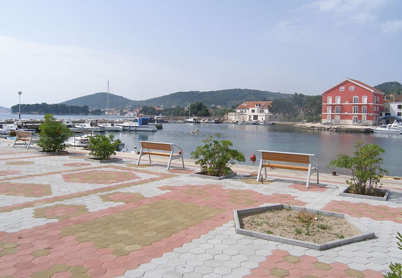 Ferienwohnung in Poljana - Ferienwohnung in Poljana mit Meerblick, Terrasse, Klimaanlage, W-LAN (4232-1)