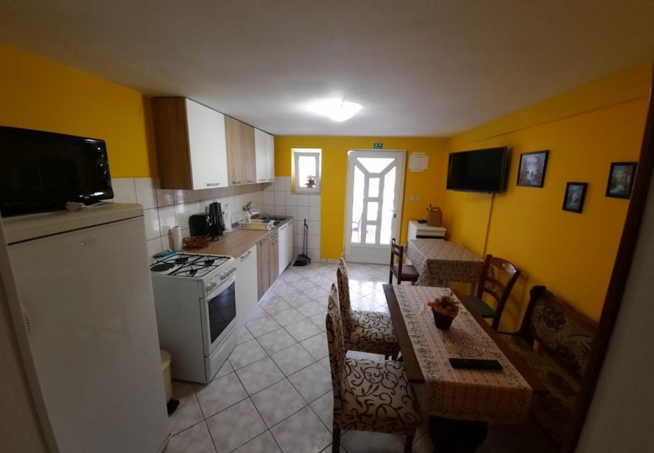 Ferienwohnung in Kampor - Ferienwohnung in Kampor mit Terrasse, W-LAN (4235-4)
