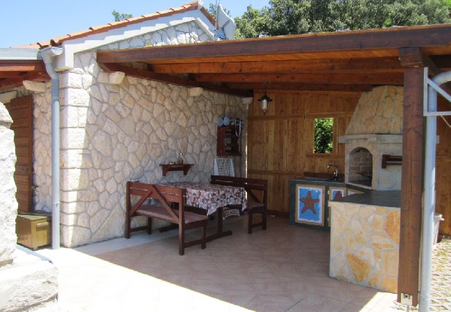 Ferienhaus in Stivan - Ferienhaus in Stivan mit Meerblick, Terrasse, Klimaanlage, W-LAN (4239-1) Ferienhaus in Stivan - Ferienhaus in Stivan mit Meerblick, Terrasse, Klimaanlage, W-LAN (4239-1)