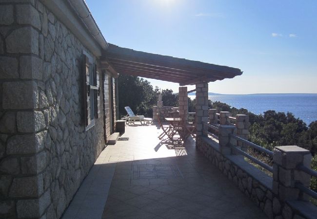Ferienhaus in Stivan - Ferienhaus in Stivan mit Meerblick, Terrasse, Klimaanlage, W-LAN (4239-1) Ferienhaus in Stivan - Ferienhaus in Stivan mit Meerblick, Terrasse, Klimaanlage, W-LAN (4239-1)